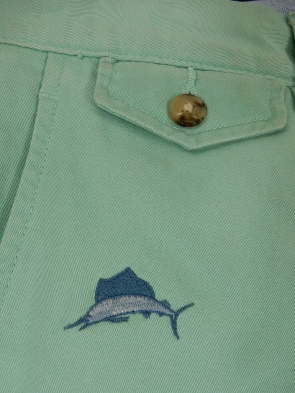 POLO Ralph Lauren Stretch Straight Fit Chino Pants Size 30 X 32 Marlin Fish NEW